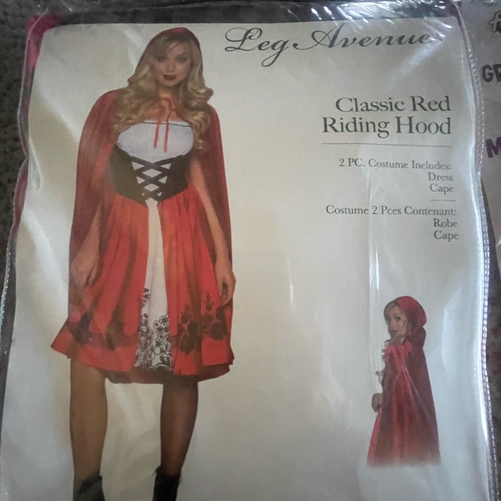 Leg Avenue Red Riding Hood Costume for Women